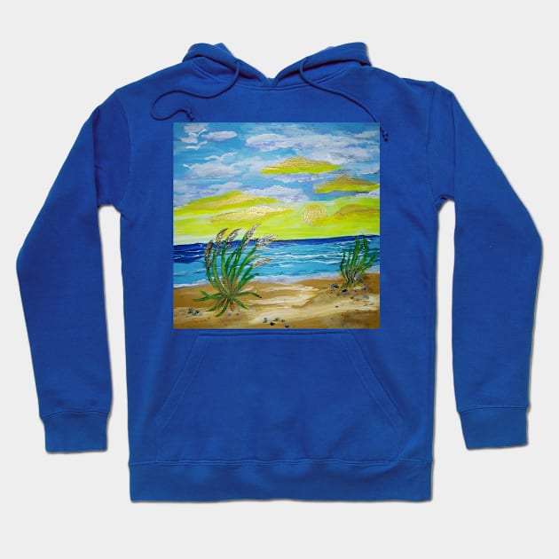 Sunny Day at the beach Hoodie by Oregon333